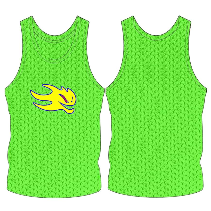 Picture of Sleeveless Training Vest (Pennies) with Your Logo at Center Chest. Style N905-02. Custom Made.