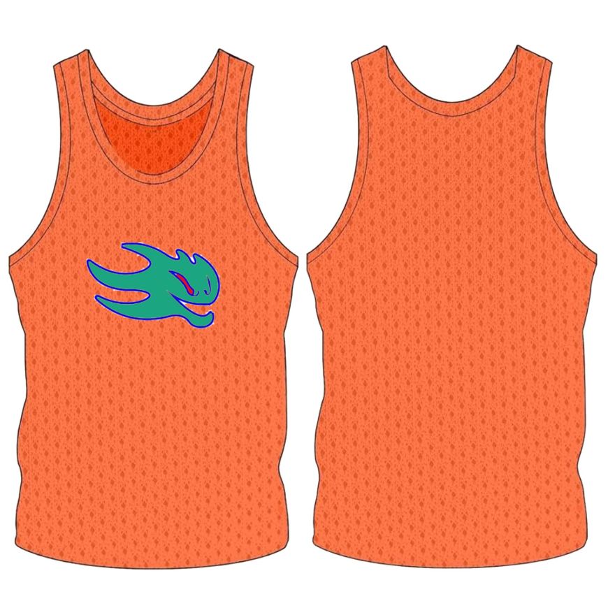 Picture of Sleeveless Training Vest (Pennies) with Your Logo at Center Chest. Style N905-02. Custom Made.