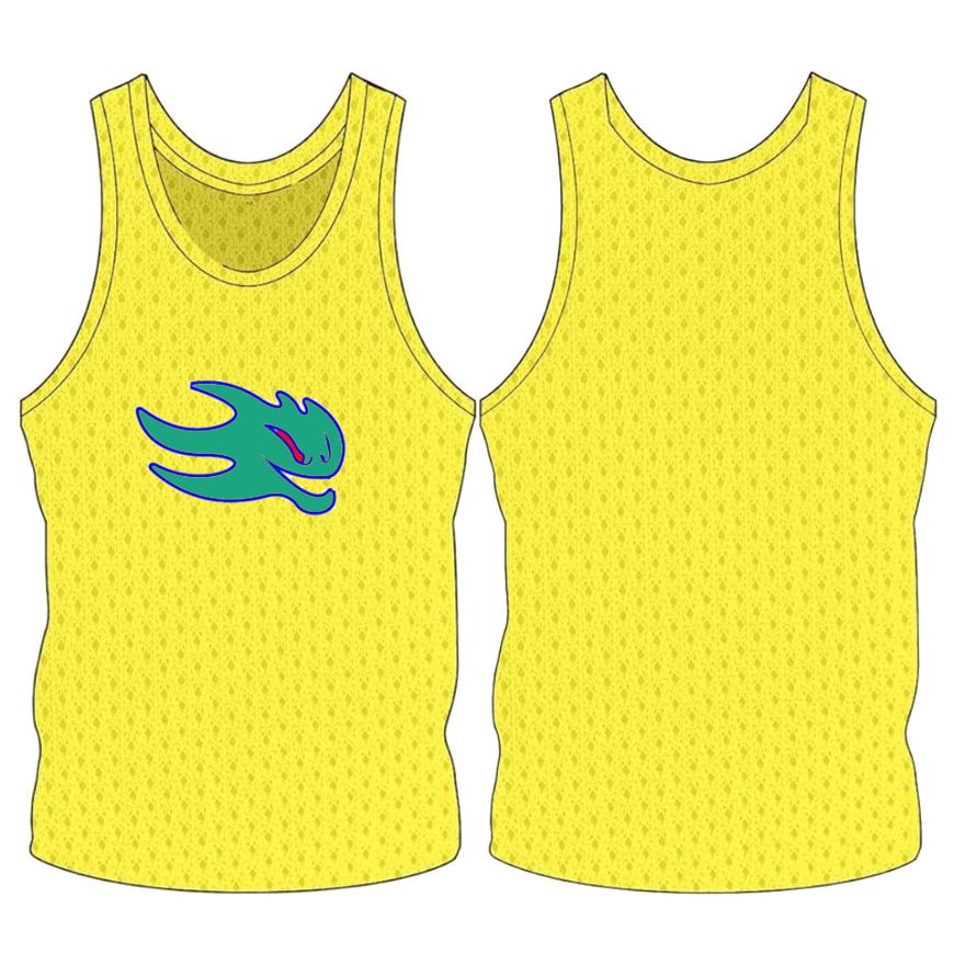 Picture of Sleeveless Training Vest (Pennies) with Your Logo at Center Chest. Style N905-02. Custom Made.
