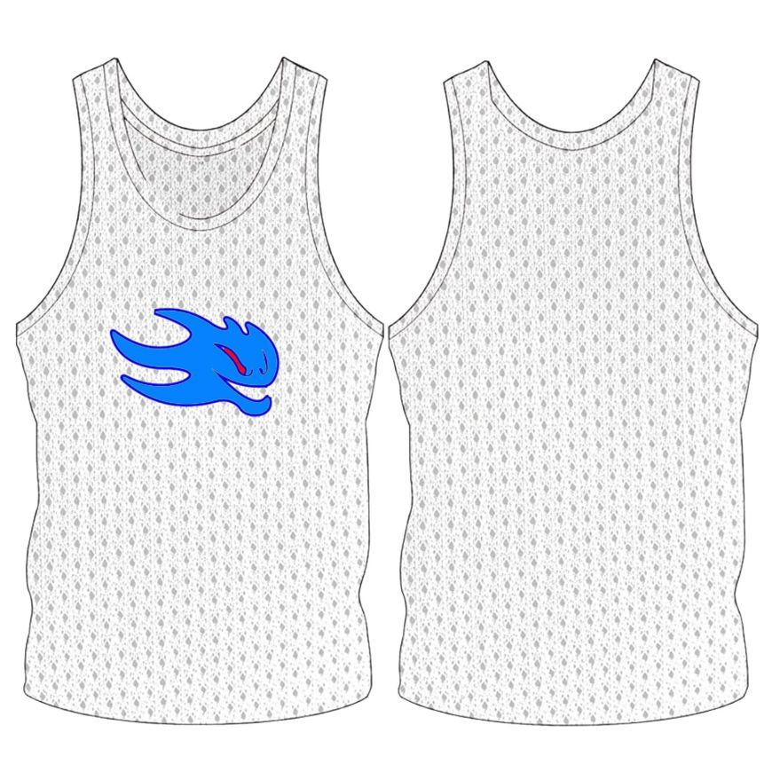 Picture of Sleeveless Training Vest (Pennies) with Your Logo at Center Chest. Style N905-02. Custom Made.